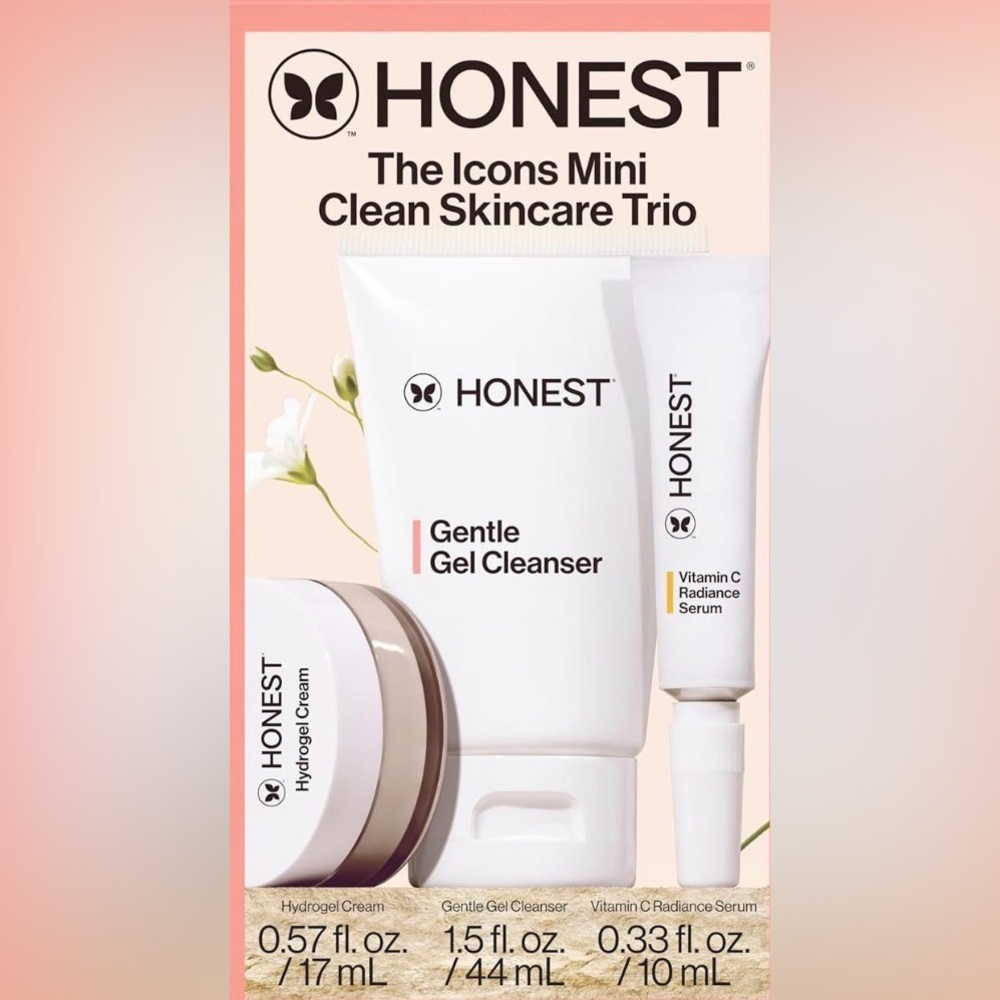 *NEW* Honest Beauty the Icons Mini Clean Skincare Trio Gift Set